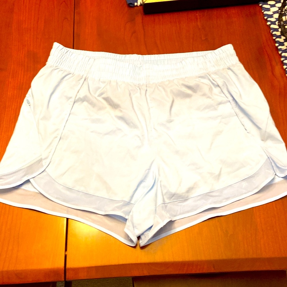 Athleta 1X light blue shorts- Never worn